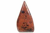 Polished Mahogany Obsidian Flame - Mexico #355417-1